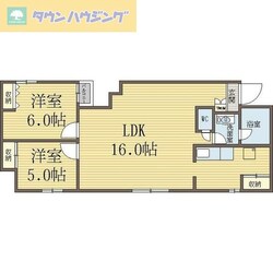 インシティ１００の物件間取画像